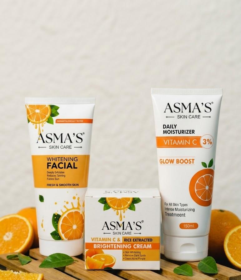 ASMA’S Vitamin C Glow Boost Skincare Set