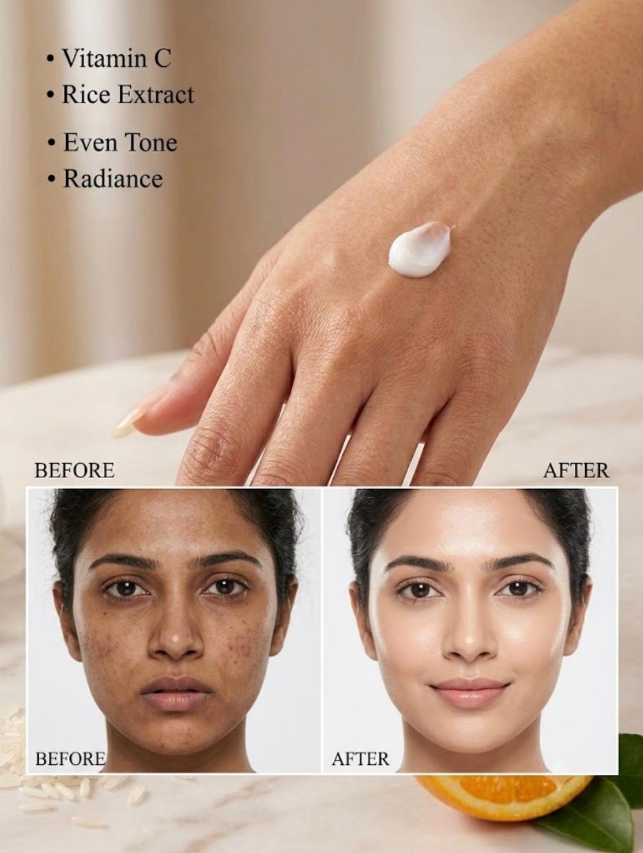 whitening Cream Vitamin C 100% Result